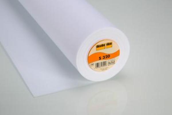 S320 Schabrackeneinlage fixierbar 90 cm, wei9.50
